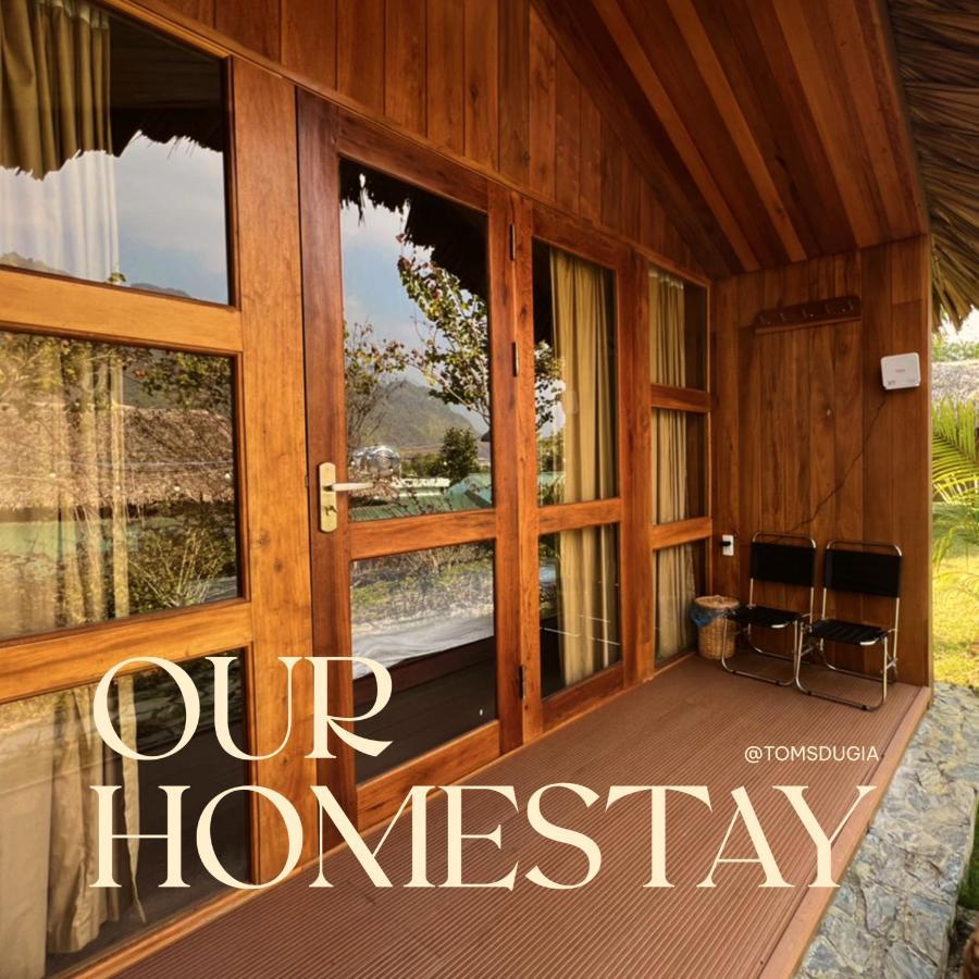 Tom'S Du Gia Homestay Làng Cac Eksteriør billede