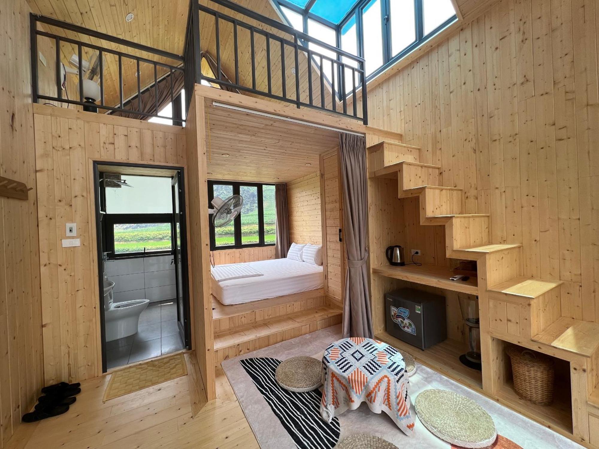 Tom'S Du Gia Homestay Làng Cac Eksteriør billede